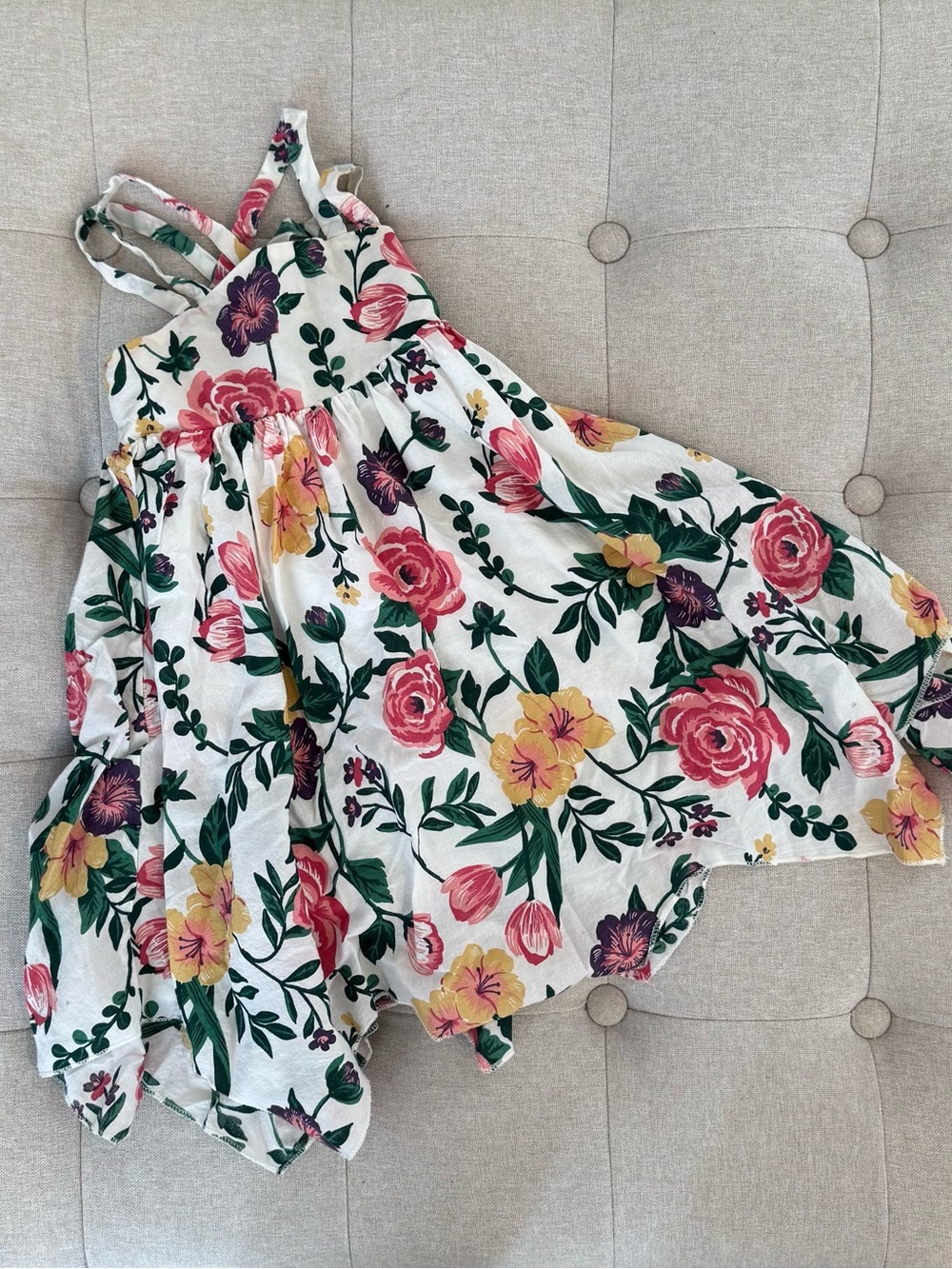 CYNTHIA ROWLEY Floral Summer Dress - 2T